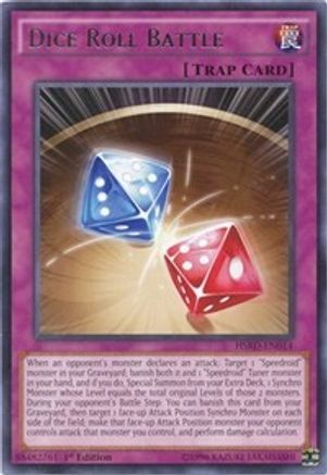 Dice Roll Battle (HSRD-EN014) - High-Speed Riders 1st Edition High-Speed Riders Yugioh Single  Squirtle Squad Card Shop.