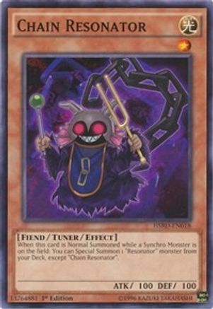 Chain Resonator (HSRD-EN018) - High-Speed Riders 1st Edition High-Speed Riders Yugioh Single  Squirtle Squad Card Shop.