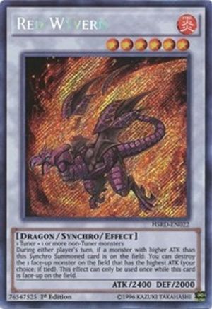 Red Wyvern (HSRD-EN022) - High-Speed Riders 1st Edition High-Speed Riders Yugioh Single  Squirtle Squad Card Shop.