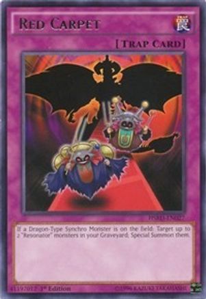 Red Carpet (HSRD-EN027) - High-Speed Riders 1st Edition High-Speed Riders Yugioh Single  Squirtle Squad Card Shop.
