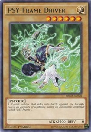 PSY-Frame Driver (HSRD-EN028) - High-Speed Riders 1st Edition High-Speed Riders Yugioh Single  Squirtle Squad Card Shop.