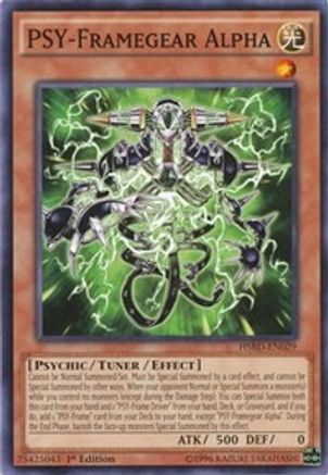 PSY-Framegear Alpha (HSRD-EN029) - High-Speed Riders 1st Edition High-Speed Riders Yugioh Single  Squirtle Squad Card Shop.