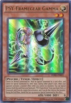 PSY-Framegear Gamma (HSRD-EN031) - High-Speed Riders 1st Edition High-Speed Riders Yugioh Single  Squirtle Squad Card Shop.