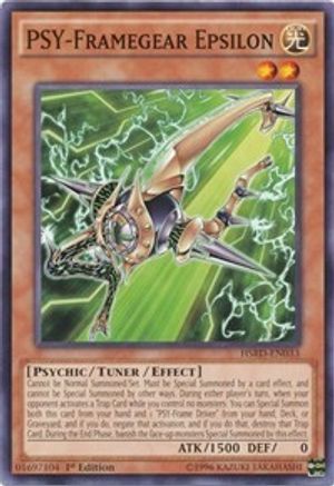 PSY-Framegear Epsilon (HSRD-EN033) - High-Speed Riders 1st Edition High-Speed Riders Yugioh Single  Squirtle Squad Card Shop.