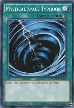 Mystical Space Typhoon (HSRD-EN053) - High-Speed Riders 1st Edition High-Speed Riders Yugioh Single  Squirtle Squad Card Shop.
