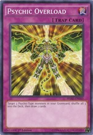 Psychic Overload (HSRD-EN060) - High-Speed Riders 1st Edition High-Speed Riders Yugioh Single  Squirtle Squad Card Shop.
