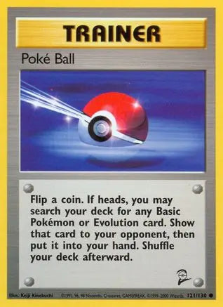 Poke Ball 121  Base Set 2 - Common Base Set 2 Pokemon Single  Squirtle Squad Card Shop.