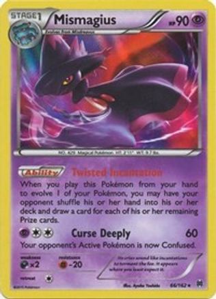 Mismagius 066  - Holofoil XY  BREAKthrough - Holo Rare XY - BREAKthrough Pokemon Single  Squirtle Squad Card Shop.