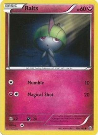 Ralts (100) (100) 100  - Reverse Holofoil XY  BREAKthrough - Common XY - BREAKthrough Pokemon Single  Squirtle Squad Card Shop.