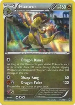 Haxorus 111/162 – XY BREAKthrough – Holo Rare XY - BREAKthrough Pokemon Single  Squirtle Squad Card Shop.