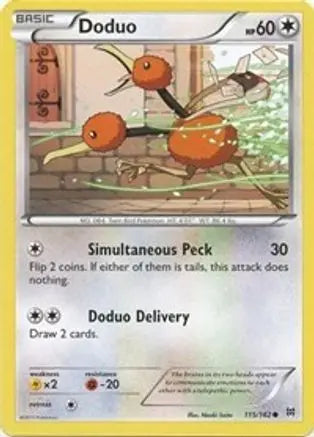 Doduo (115) (115) 115  XY  BREAKthrough - Common