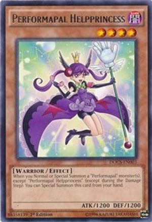 Performapal Helpprincess (DOCS-EN003) - Dimension of Chaos Unlimited Dimension of Chaos Yugioh Single  Squirtle Squad Card Shop.