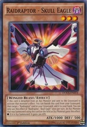 Raidraptor - Skull Eagle (DOCS-EN014) - Dimension of Chaos Unlimited Dimension of Chaos Yugioh Single  Squirtle Squad Card Shop.