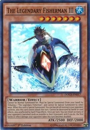 The Legendary Fisherman III (DOCS-EN017) - Dimension of Chaos 1st Edition Dimension of Chaos Yugioh Single  Squirtle Squad Card Shop.