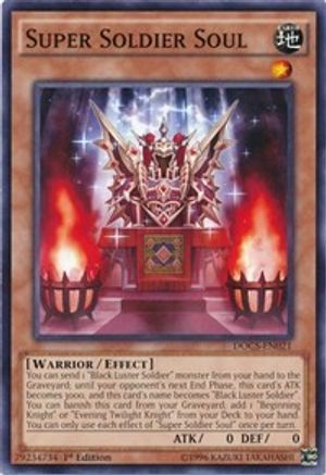 Super Soldier Soul (DOCS-EN021) - Dimension of Chaos Unlimited Dimension of Chaos Yugioh Single  Squirtle Squad Card Shop.