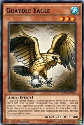Graydle Eagle (DOCS-EN035) - Dimension of Chaos 1st Edition Dimension of Chaos Yugioh Single  Squirtle Squad Card Shop.