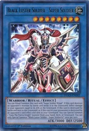 Black Luster Soldier - Super Soldier (DOCS-EN042) - Dimension of Chaos Unlimited Dimension of Chaos Yugioh Single  Squirtle Squad Card Shop.