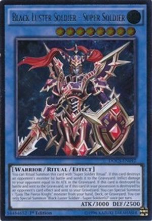 Black Luster Soldier - Super Soldier (UTR) (DOCS-EN042) - Dimension of Chaos Unlimited Dimension of Chaos Yugioh Single  Squirtle Squad Card Shop.