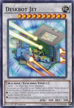 Deskbot Jet (DOCS-EN049) - Dimension of Chaos Unlimited Dimension of Chaos Yugioh Single  Squirtle Squad Card Shop.