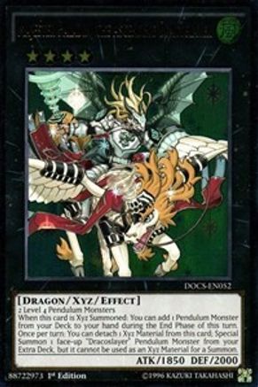 Majester Paladin, the Ascending Dracoslayer (UTR) (DOCS-EN052) - Dimension of Chaos 1st Edition Dimension of Chaos Yugioh Single  Squirtle Squad Card Shop.