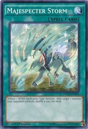 Majespecter Storm (DOCS-EN059) - Dimension of Chaos 1st Edition Dimension of Chaos Yugioh Single  Squirtle Squad Card Shop.