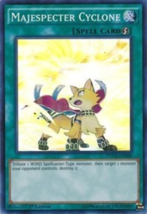 Majespecter Cyclone (DOCS-EN060) - Dimension of Chaos 1st Edition Dimension of Chaos Yugioh Single  Squirtle Squad Card Shop.