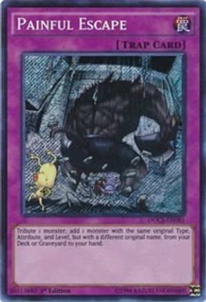 Painful Escape (DOCS-EN081) - Dimension of Chaos Unlimited Dimension of Chaos Yugioh Single  Squirtle Squad Card Shop.