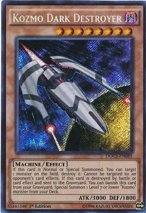 Kozmo Dark Destroyer (DOCS-EN085) - Dimension of Chaos 1st Edition Dimension of Chaos Yugioh Single  Squirtle Squad Card Shop.