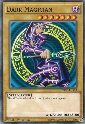 Dark Magician (A) (YGLD-ENA03) - King of Games: Yugi's Legendary Decks Unlimited King of Games: Yugi's Legendary Decks Yugioh Single  Squirtle Squad Card Shop.