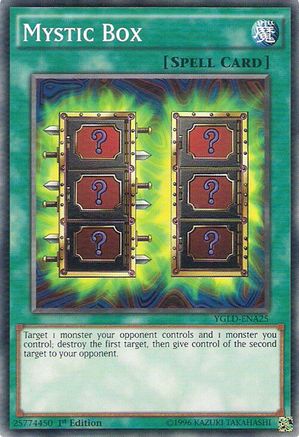 Mystic Box (YGLD-ENA25) - King of Games: Yugi's Legendary Decks Unlimited King of Games: Yugi's Legendary Decks Yugioh Single  Squirtle Squad Card Shop.