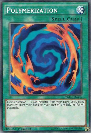 Polymerization (A) (YGLD-ENA35) - King of Games: Yugi's Legendary Decks Unlimited King of Games: Yugi's Legendary Decks Yugioh Single  Squirtle Squad Card Shop.