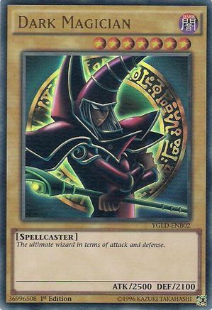 Dark Magician (B) (YGLD-ENB02) - King of Games: Yugi's Legendary Decks Unlimited King of Games: Yugi's Legendary Decks Yugioh Single  Squirtle Squad Card Shop.