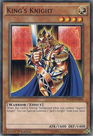 King's Knight (B) (YGLD-ENB08) - King of Games: Yugi's Legendary Decks Unlimited King of Games: Yugi's Legendary Decks Yugioh Single  Squirtle Squad Card Shop.
