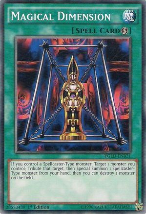Magical Dimension (YGLD-ENB21) - King of Games: Yugi's Legendary Decks Unlimited King of Games: Yugi's Legendary Decks Yugioh Single  Squirtle Squad Card Shop.