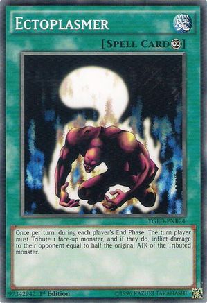 Ectoplasmer (YGLD-ENB24) - King of Games: Yugi's Legendary Decks 1st Edition King of Games: Yugi's Legendary Decks Yugioh Single  Squirtle Squad Card Shop.