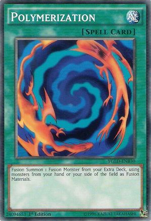 Polymerization (B) (YGLD-ENB30) - King of Games: Yugi's Legendary Decks 1st Edition King of Games: Yugi's Legendary Decks Yugioh Single  Squirtle Squad Card Shop.