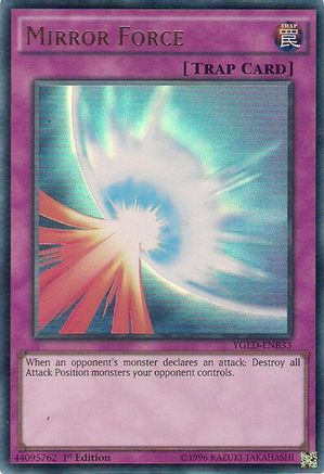 Mirror Force (B) (YGLD-ENB33) - King of Games: Yugi's Legendary Decks Unlimited King of Games: Yugi's Legendary Decks Yugioh Single  Squirtle Squad Card Shop.