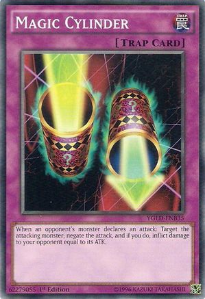Magic Cylinder (YGLD-ENB35) - King of Games: Yugi's Legendary Decks Unlimited King of Games: Yugi's Legendary Decks Yugioh Single  Squirtle Squad Card Shop.