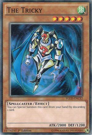 The Tricky (YGLD-ENC12) - King of Games: Yugi's Legendary Decks 1st Edition King of Games: Yugi's Legendary Decks Yugioh Single  Squirtle Squad Card Shop.