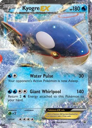 Kyogre EX XY41  - Holofoil XY Promos - Promo XY Promos Pokemon Single  Squirtle Squad Card Shop.
