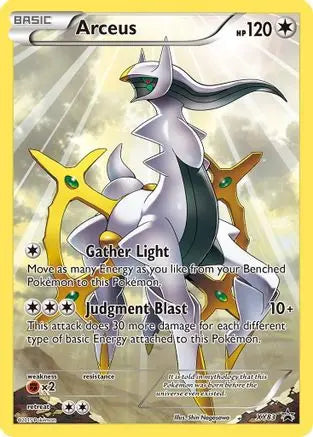 Arceus XY83  - Holofoil XY Promos - Promo XY Promos Pokemon Single  Squirtle Squad Card Shop.