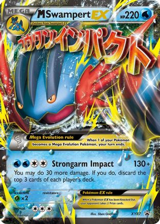 M Swampert EX XY87  - Holofoil XY Promos - Promo XY Promos Pokemon Single  Squirtle Squad Card Shop.