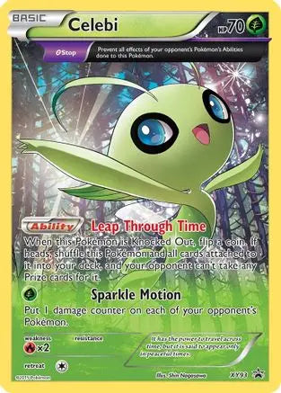 Celebi XY93  - Holofoil XY Promos - Promo XY Promos Pokemon Single  Squirtle Squad Card Shop.