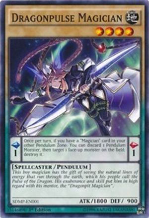 Dragonpulse Magician (SDMP-EN001) - Structure Deck: Master of Pendulum 1st Edition Structure Deck: Master of Pendulum Yugioh Single  Squirtle Squad Card Shop.