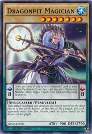 Dragonpit Magician (SDMP-EN002) - Structure Deck: Master of Pendulum 1st Edition Structure Deck: Master of Pendulum Yugioh Single  Squirtle Squad Card Shop.