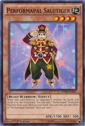 Performapal Salutiger (SDMP-EN011) - Structure Deck: Master of Pendulum 1st Edition Structure Deck: Master of Pendulum Yugioh Single  Squirtle Squad Card Shop.