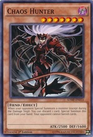 Chaos Hunter (SDMP-EN014) - Structure Deck: Master of Pendulum 1st Edition Structure Deck: Master of Pendulum Yugioh Single  Squirtle Squad Card Shop.