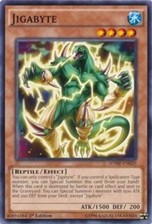 Jigabyte (SDMP-EN020) - Structure Deck: Master of Pendulum 1st Edition Structure Deck: Master of Pendulum Yugioh Single  Squirtle Squad Card Shop.