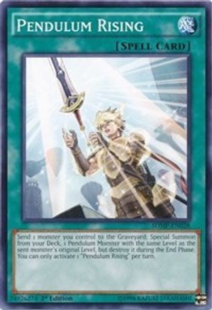 Pendulum Rising (SDMP-EN028) - Structure Deck: Master of Pendulum 1st Edition Structure Deck: Master of Pendulum Yugioh Single  Squirtle Squad Card Shop.