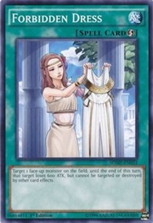 Forbidden Dress (SDMP-EN033) - Structure Deck: Master of Pendulum 1st Edition Structure Deck: Master of Pendulum Yugioh Single  Squirtle Squad Card Shop.